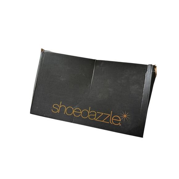 NWT Shoedazzle 7 Metallic Paige Leather Knee High Heel Boot Party Club Birthday - Picture 11 of 13